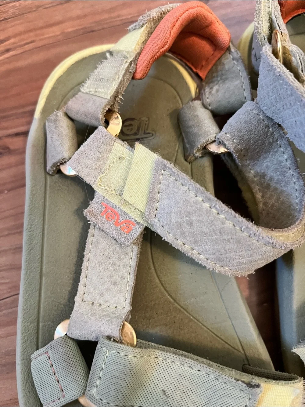 Kids Teva Green Outdoor Sport Sandals